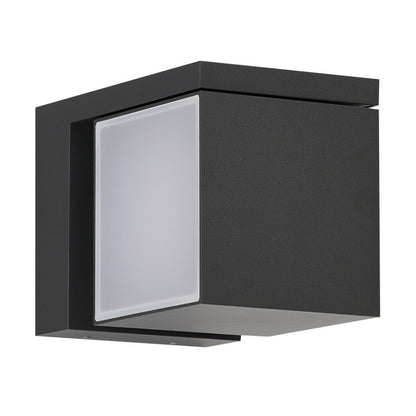 Azzardo CUBIC buitenwandlamp donkergrijs