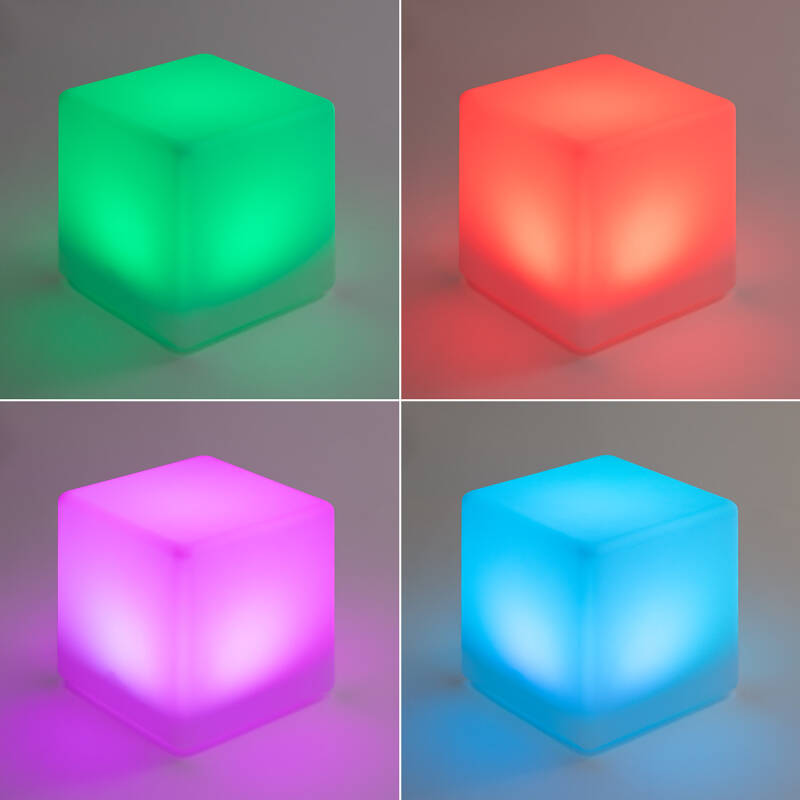 Cubaro lichtkubus gekleurd licht