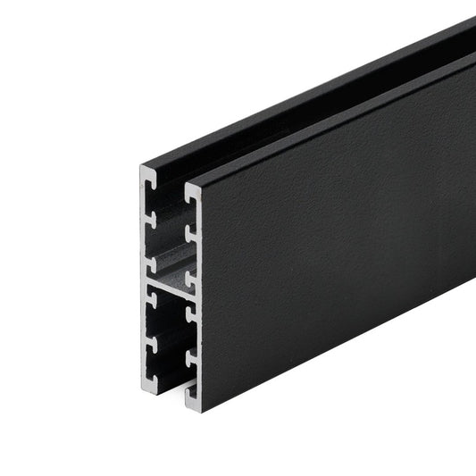 DELTA Magnetic 48V | Dubbele rail | 1,5 m | zwart