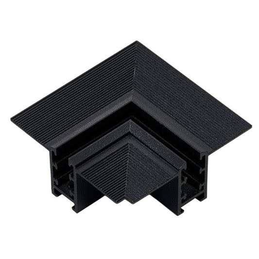 DELTA Magnetic 48V | Hoekconnector 90° A | inbouw gips | zwart