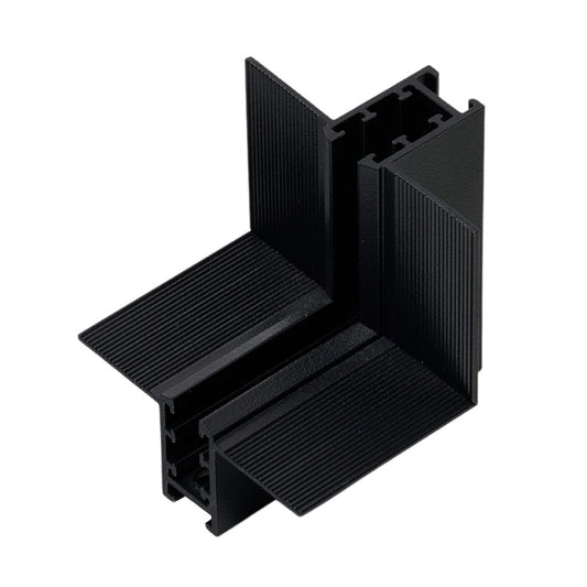 DELTA Magnetic 48V | Hoekconnector 90° B | inbouw gips | zwart