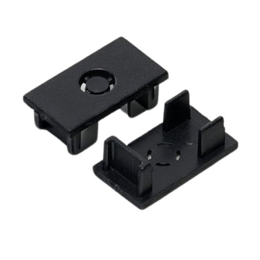 DELTA Magnetic 48V | Eindkap | inbouw gips (1 laag) | zwart