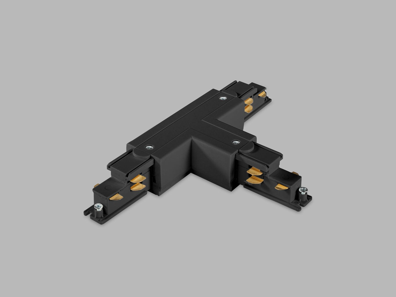 ECO TRACK Left 1 T-Connector zwart DALI