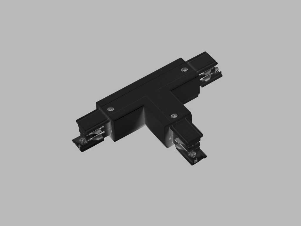 ECO TRACK Left 1 T-Connector zwart