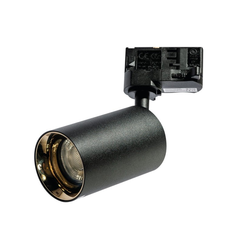 EIGER | Spot sur rail | 3-LINE 230V | or, blanc, noir ou noir/or