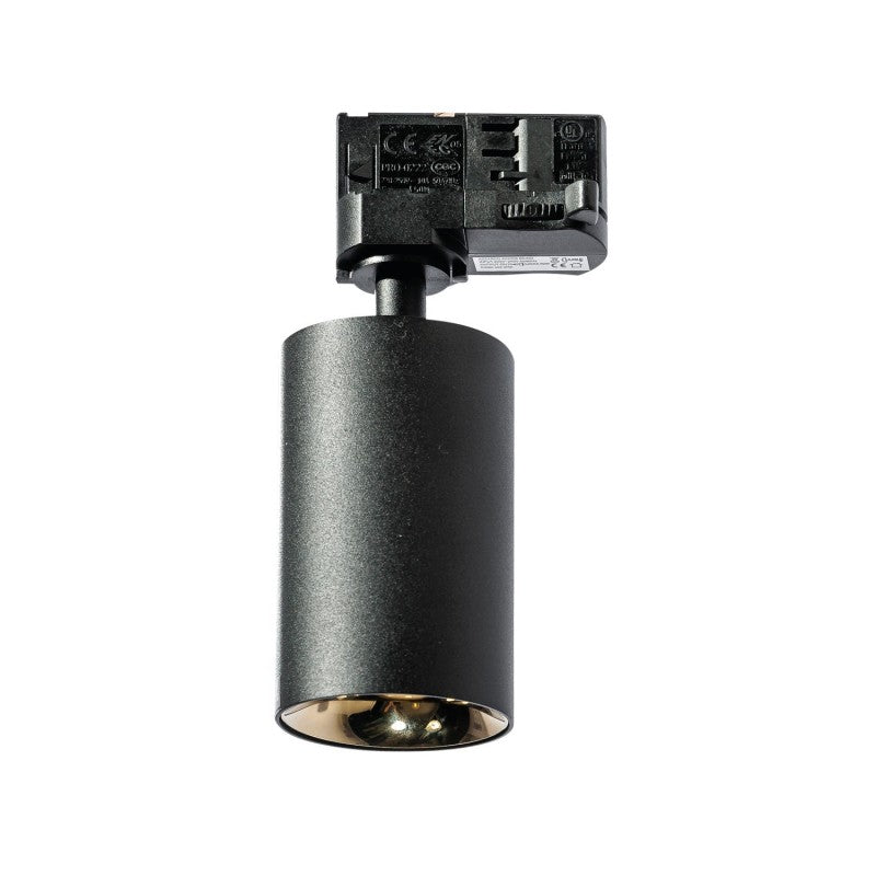EIGER | Spot sur rail | 3-LINE 230V | or, blanc, noir ou noir/or