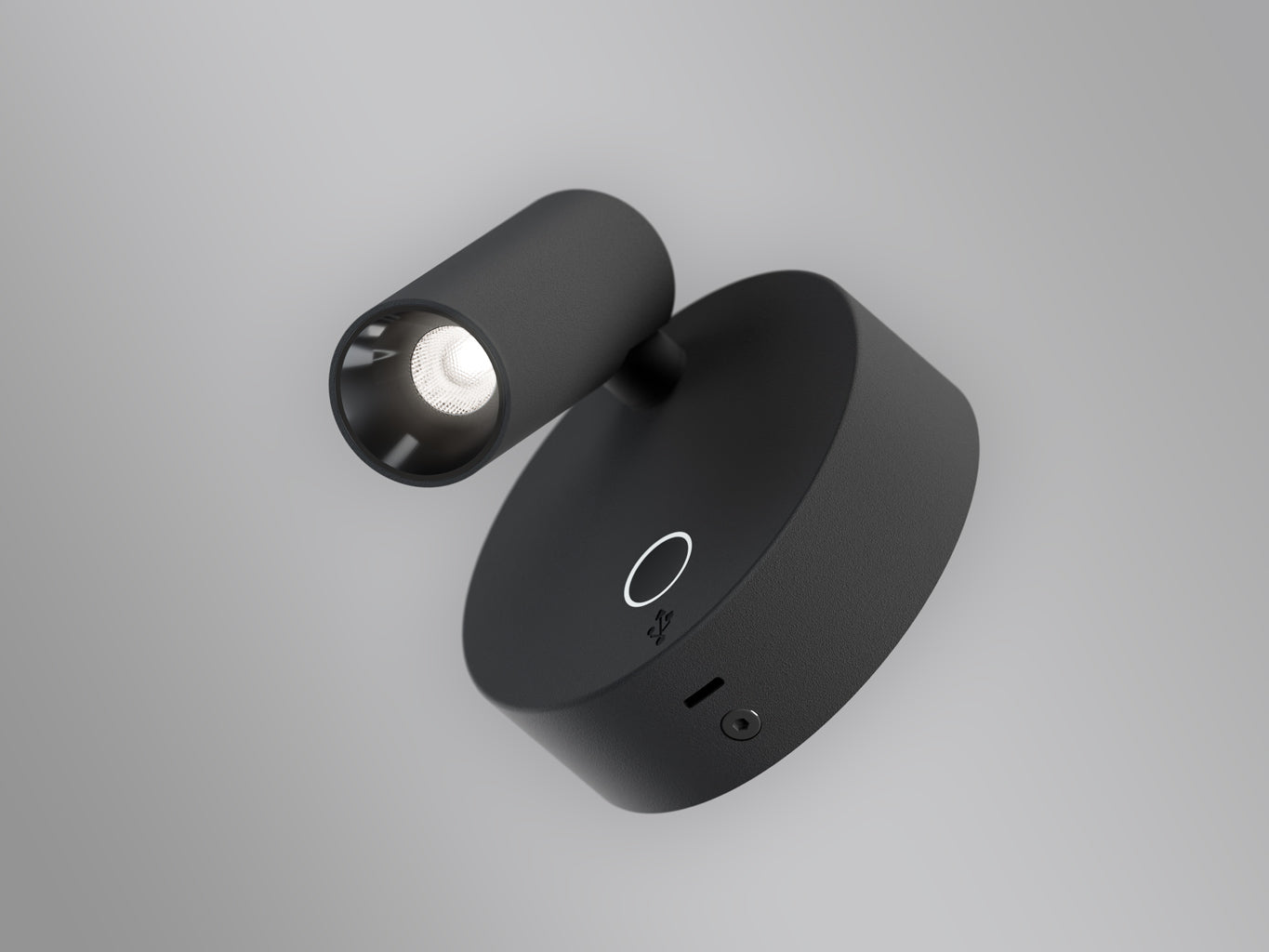 LED2 ELFY USB zwart detail