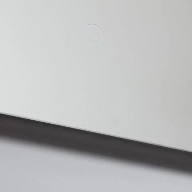 LED spiegel 68x48 cm detail touch-schakelaar