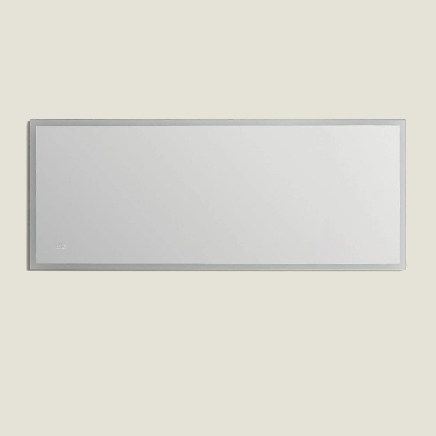 LED badkamerspiegel 150x60 cm Iria vooraanzicht