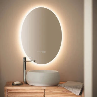 LED badkamerspiegel 70x50 cm CCT anticondens horizontaal