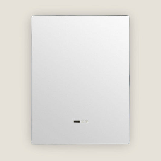LED badkamerspiegel 80x60 cm vooraanzicht