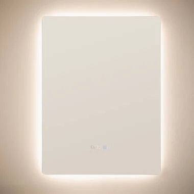 Badkamerspiegel met LED verlichting 80x60 cm sfeeropname