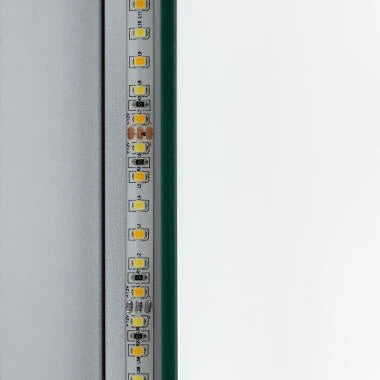 LED spiegel 80cm breed anticondens warmwit licht badkamer