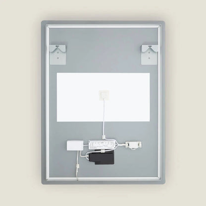 Badkamerspiegel LED 80x60 cm CCT ingeschakeld