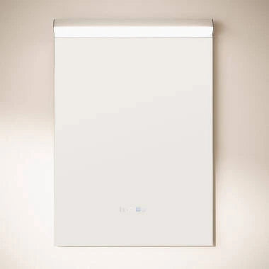 LED badkamerspiegel 85x60 cm CCT instelbaar anticondens vooraanzicht