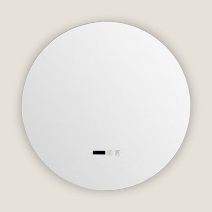 Ronde LED badkamerspiegel Ø60 cm vooraanzicht