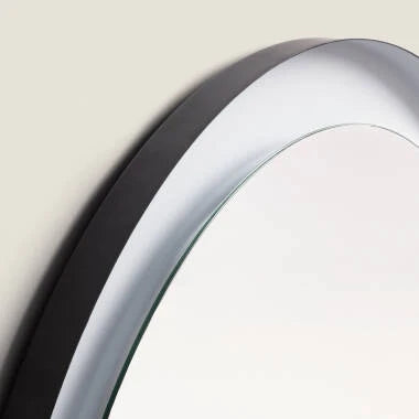 Ronde LED spiegel 60 cm boven wastafel CCT