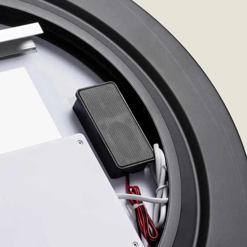 Ronde LED spiegel 60 cm anticondens sfeer koudwit licht