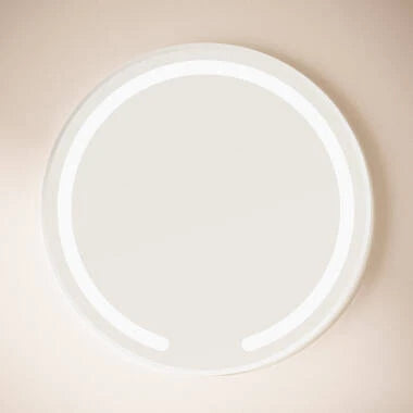 Ronde LED badkamerspiegel Ø60 cm CCT anticondens
