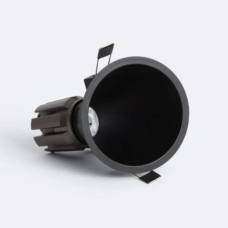 Contalto kantelbare conische LED downlight grijs Ø100mm