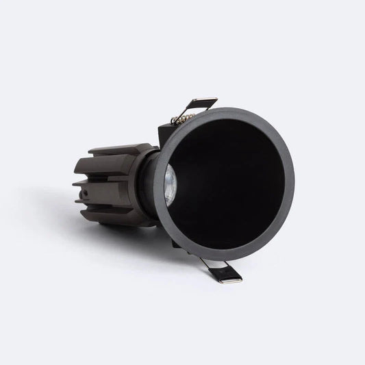 Contaro kantelbare conische LED downlight grijs Ø85mm