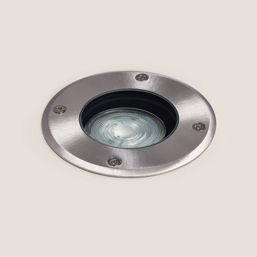 Solvano inbouw grondspot buiten RVS GU10 rond IP67