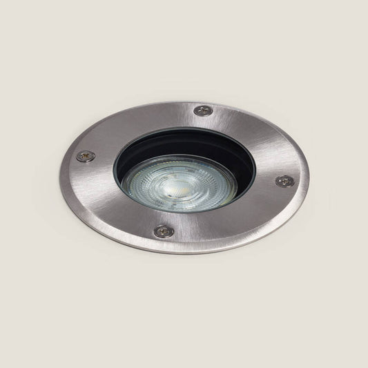 Solvano inbouw grondspot buiten RVS GU10 rond IP67