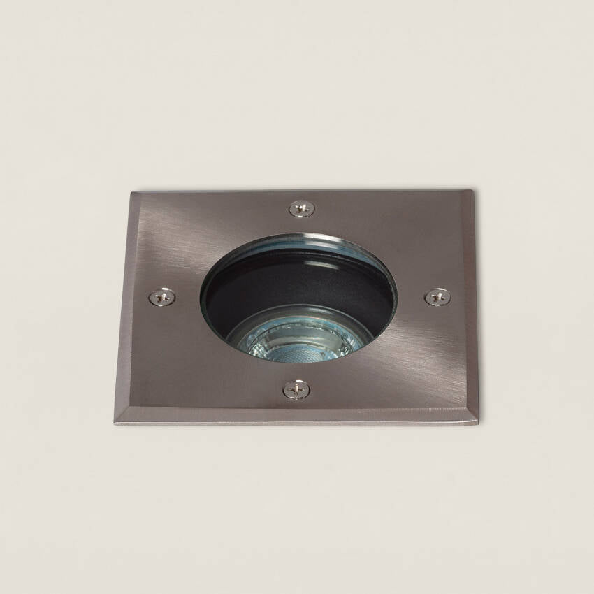 Quadaro inbouw grondspot buiten RVS GU10 vierkant IP67