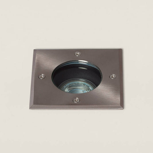 Quadaro inbouw grondspot buiten RVS GU10 vierkant IP67