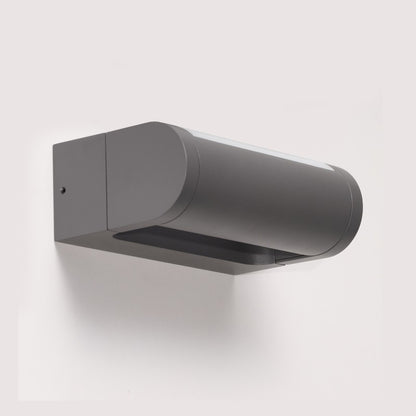 Azzardo FRAME WALL buitenwandlamp donkergrijs detail