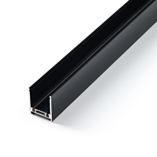 GAMMA Magnetic 48V | Rail TM35 | opbouw | 1 m, 1,5 m of 2 m | zwart