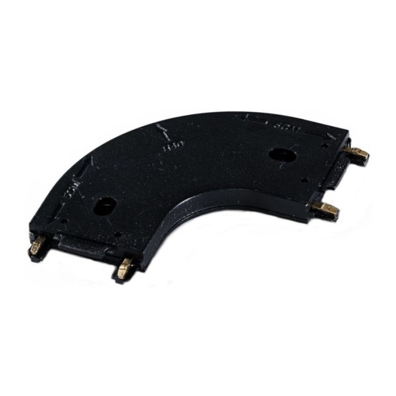 GAMMA Magnetic 48V | Hoekconnector 90° ROUND | wit of zwart