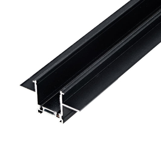 GAMMA Magnetic 48V | Rail TM35 | inbouw gips (2 lagen) | 1 m, 1,5 m of 2 m | zwart