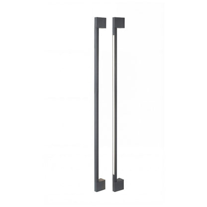Azzardo GUSTO buitenwandlamp 120 cm donkergrijs