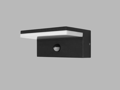 LED2 HUGO II buitenwandlamp met sensor lit