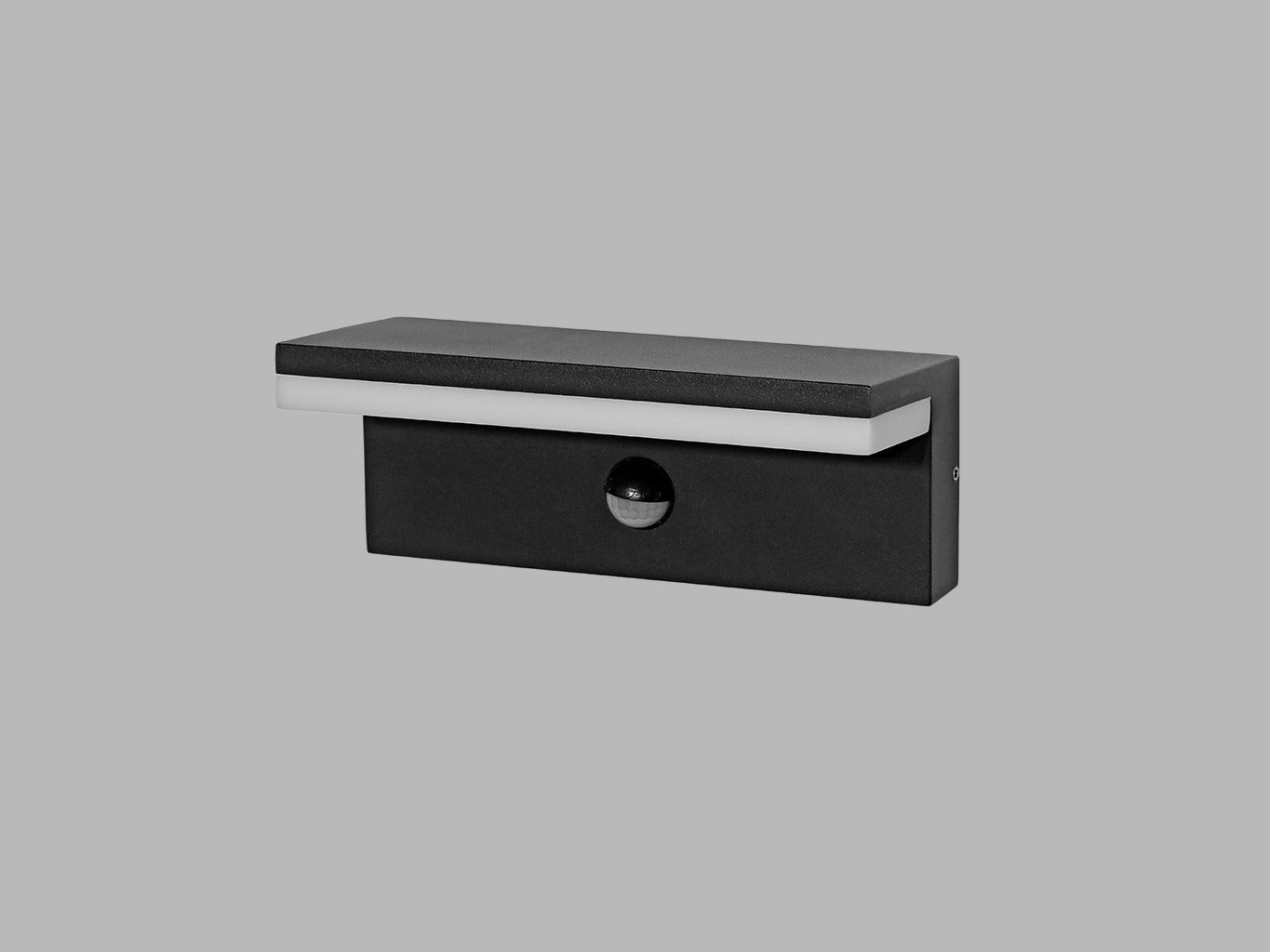 LED2 HUGO II buitenwandlamp met IR-sensor IP54