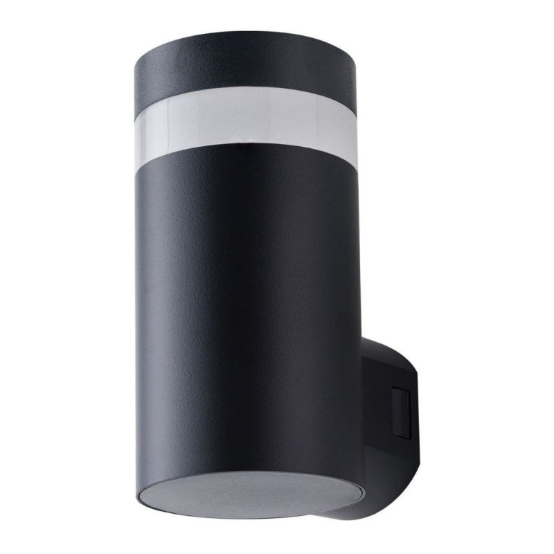Azzardo JASON ronde buitenwandlamp zwart