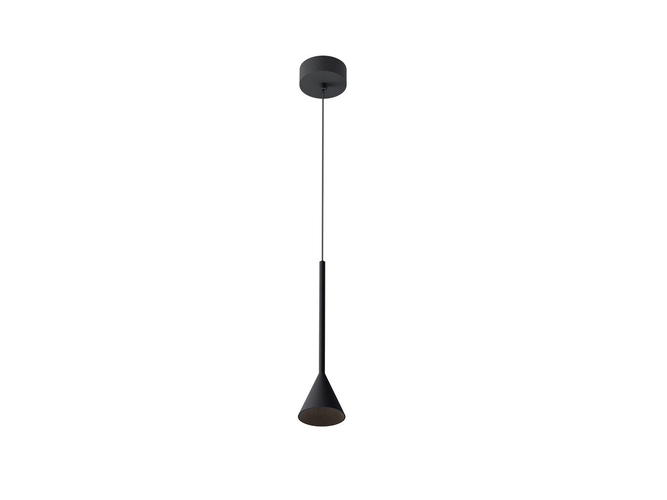LED2 KONO Z conische hanglamp - ander aanzicht