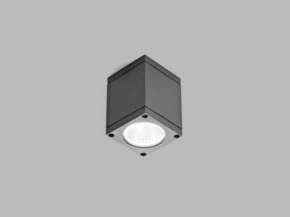 LED2 KUBO buitenwandlamp detail gehard glas