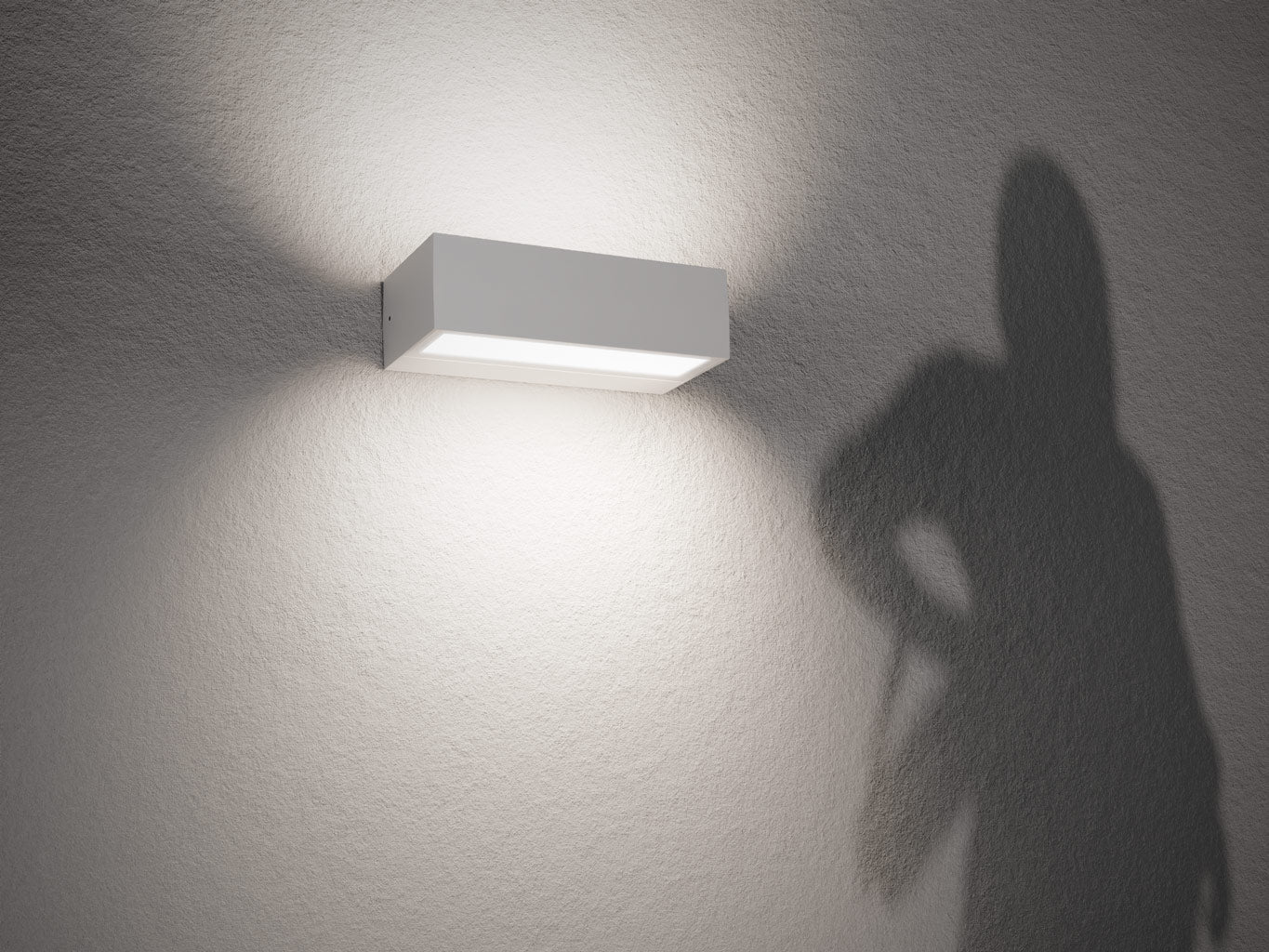 LED2 KVADER II wandlamp toepassing gevel 2