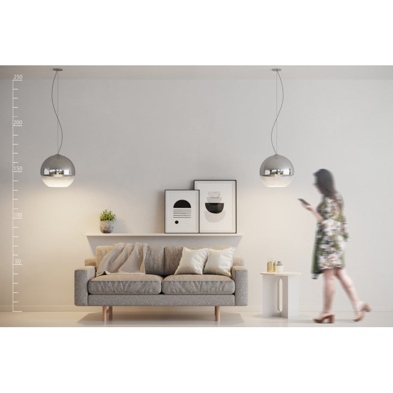 Azzardo SILVER BALL hanglamp