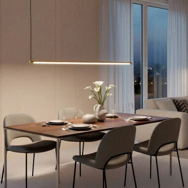 Lineavo LED Hanglamp 12W Aluminium Goud