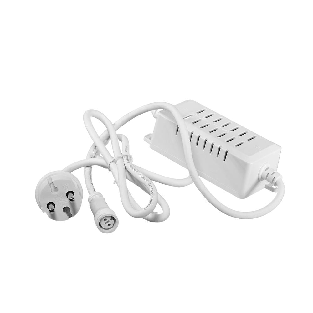 230V Schuko aansluitkabel 15000 LED wit