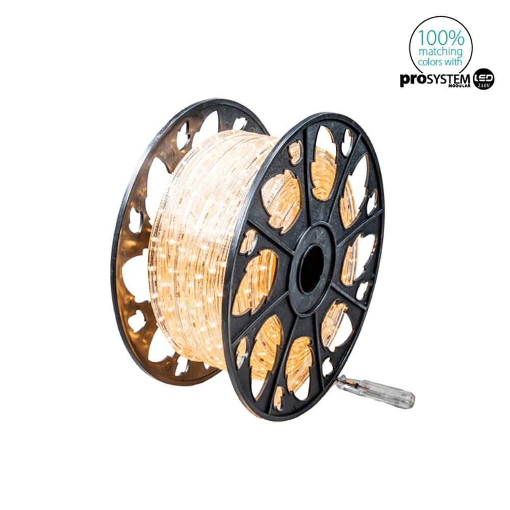 LED lichtslang 24V 30m verticaal extra warm wit