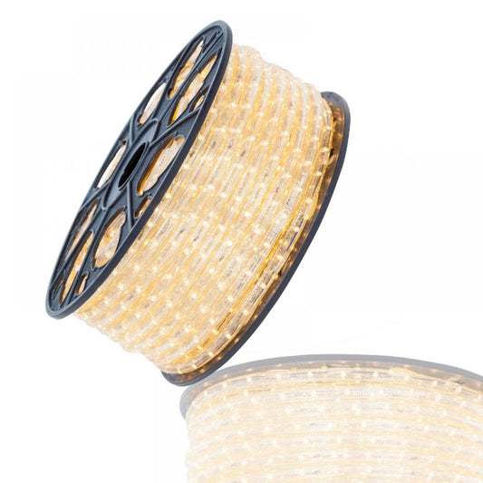 LED lichtslang 230V 44m warm wit