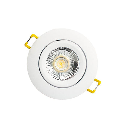 Slimme LED inbouwspot RGBTW Ø82 mm wit