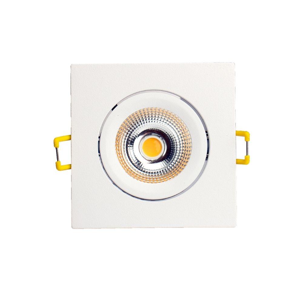 LED inbouwspot vierkant wit