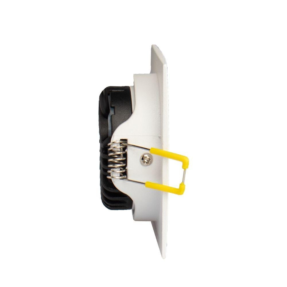 LED inbouwspot vierkant wit