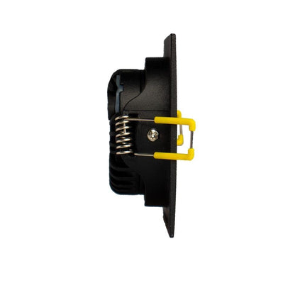 LED inbouwspot vierkant zwart