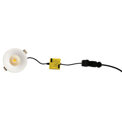 LED inbouwspot rond Ø85 mm wit